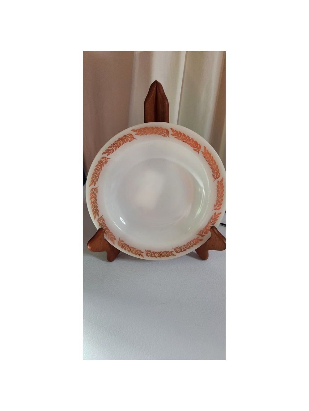 Federal Glass - Golden Harvest soup bowl -Lot of 4 bowls